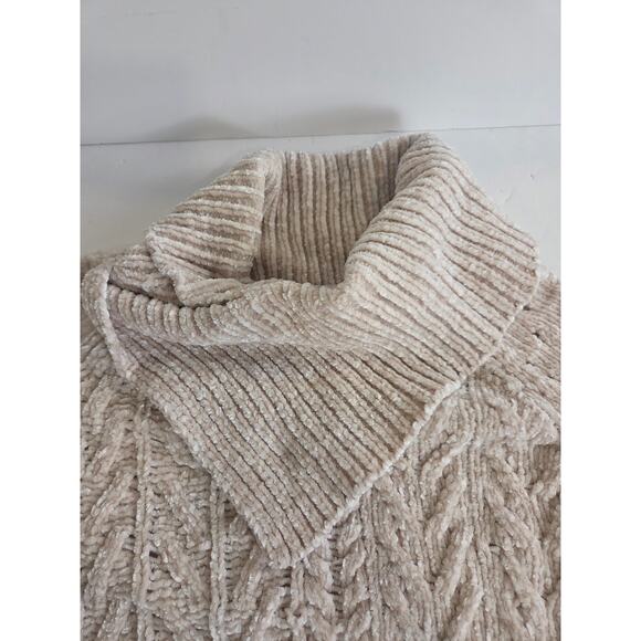 SUNDANCE Charming Chalet Chenille Seeater Large Cream - Picture 5 of 7